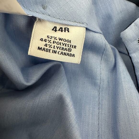 Daniel Cremieux Tobin Modern Fit Travel Smart Dress Pants Blue 44 - Picture 5 of 13